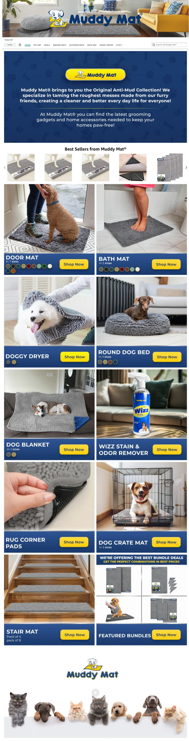 Amazon Brand Store Example