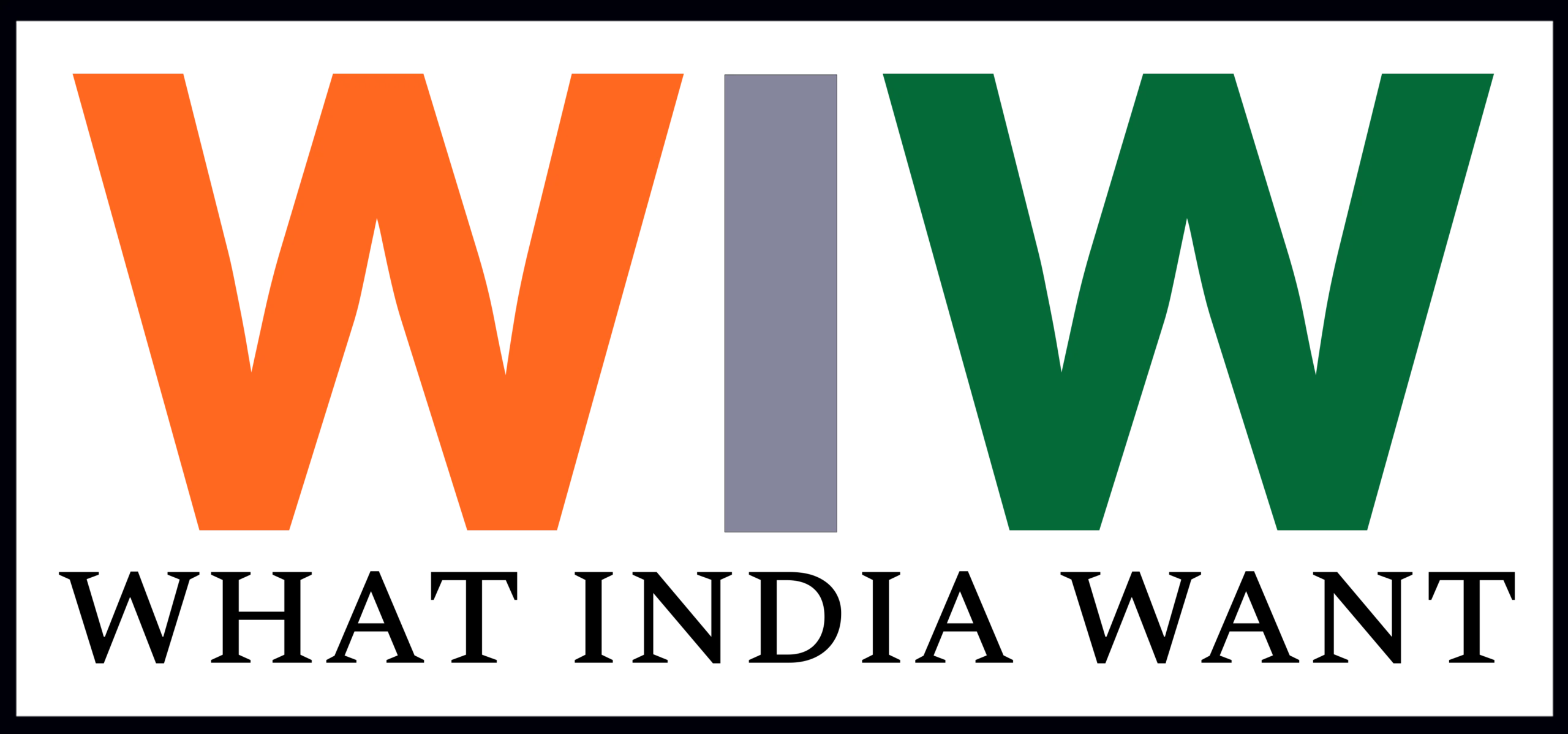 WhatIndiaWant Logo